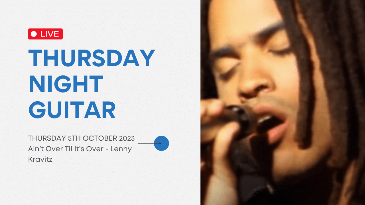 It Ain’t Over ’til It’s Over – Lenny Kravitz