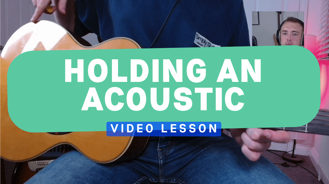 Holding an Acoustic Guitar: Tips