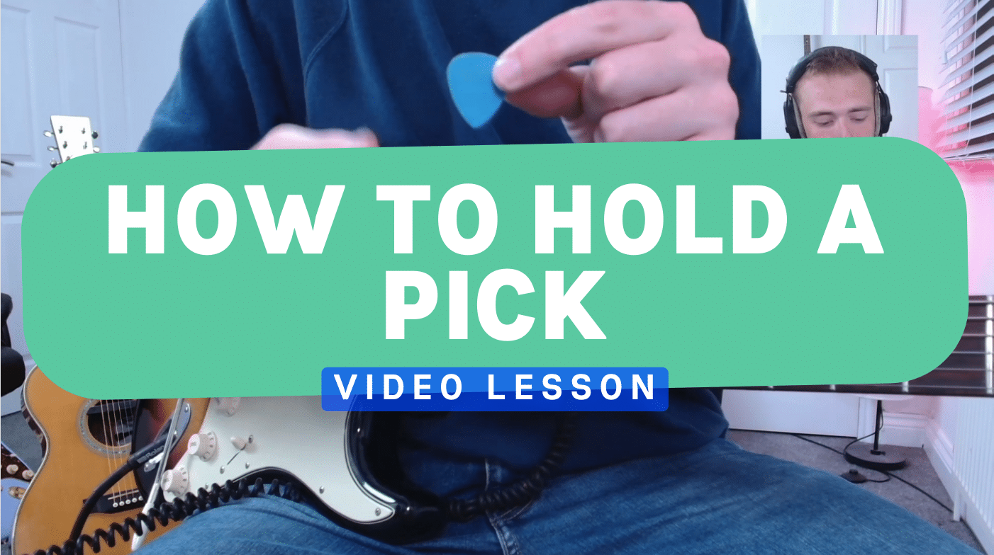 Picking the Right Way: The Art of Holding a Guitar Pick