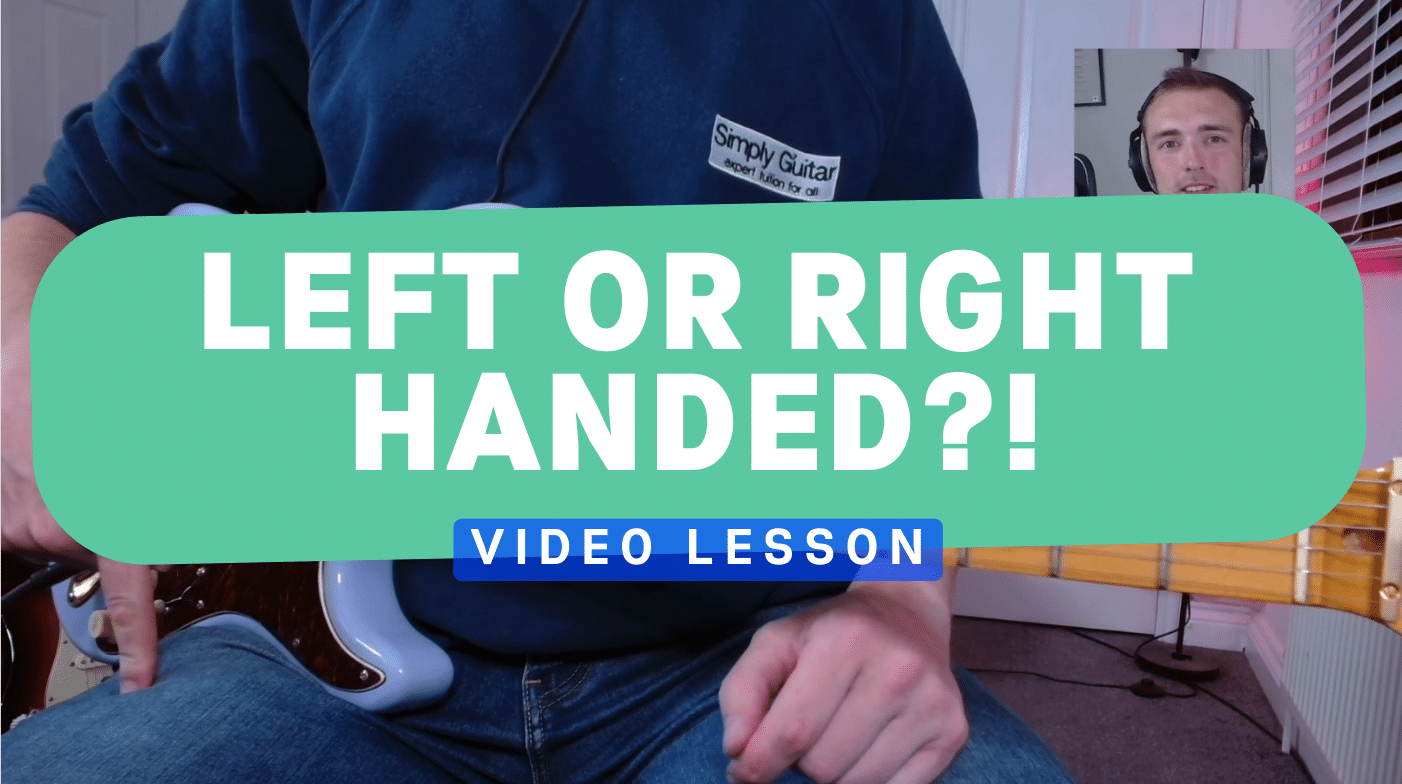 Left or Right Handed Guitar Playing