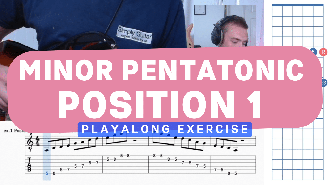 Master the Minor Pentatonic: First Position Playthrough Exercise