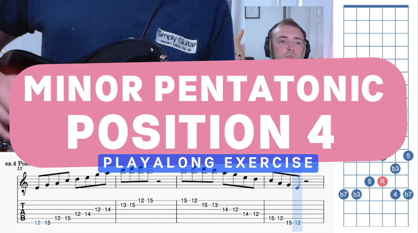 Ascending and Descending: The Fourth Position Minor Pentatonic