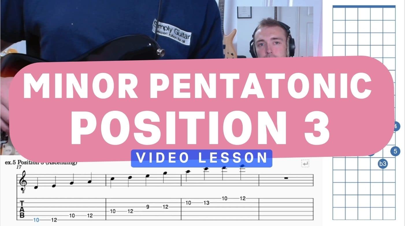 Exploring the Third Position of the Minor Pentatonic Scale