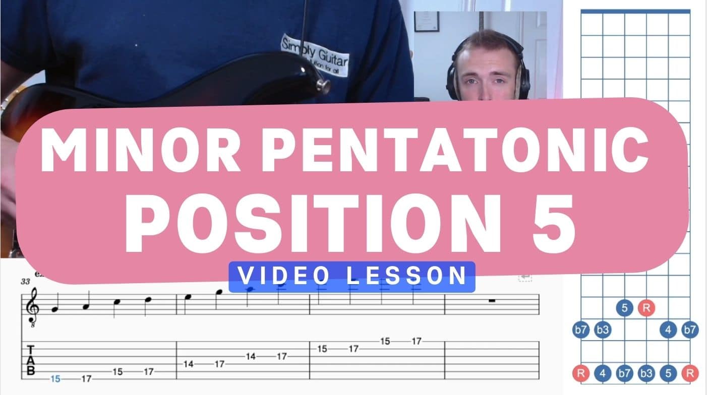 Exploring the Fifth Position of the Minor Pentatonic Scale