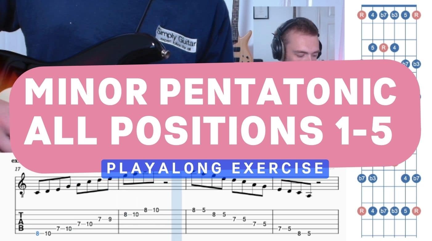 The Ultimate Minor Pentatonic Workout: Mastering Positions 1-5