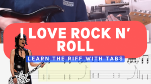 I Love Rock and Roll by John Jett Guitar Lesson Cover Image