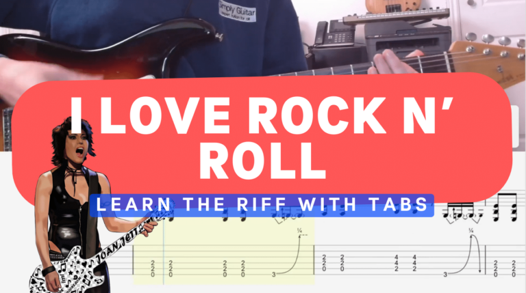 I Love Rock and Roll by John Jett Guitar Lesson Cover Image