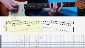 Interactive Tabs at Simply Guitar