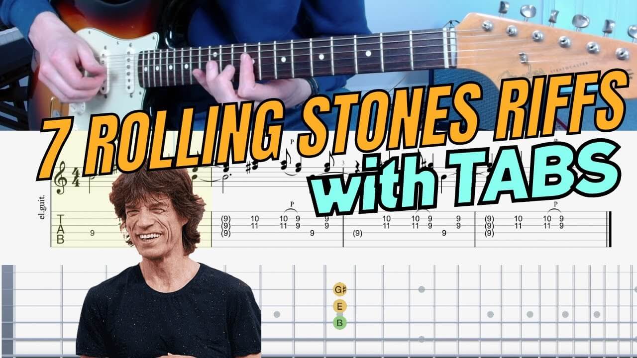 7 Rolling Stones Riffs