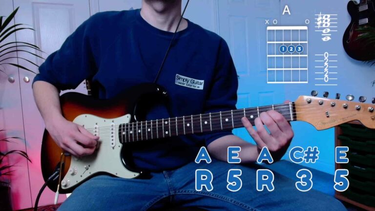 A Major Open Chord Lesson