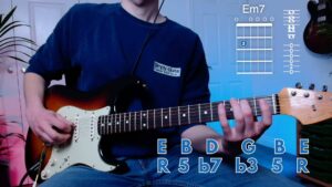 Open Em7 Chord Lesson