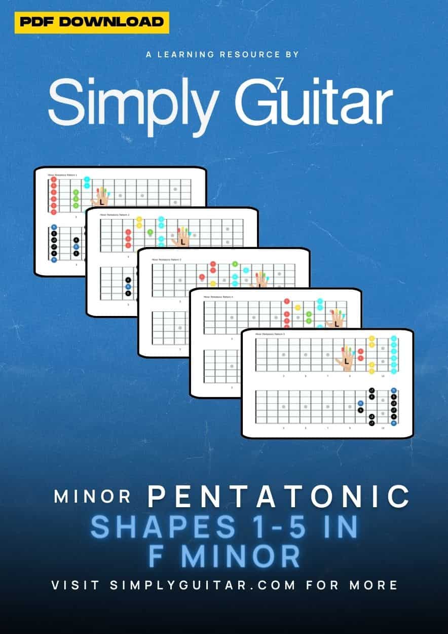 The Minor Pentatonic Scale Position 1-5