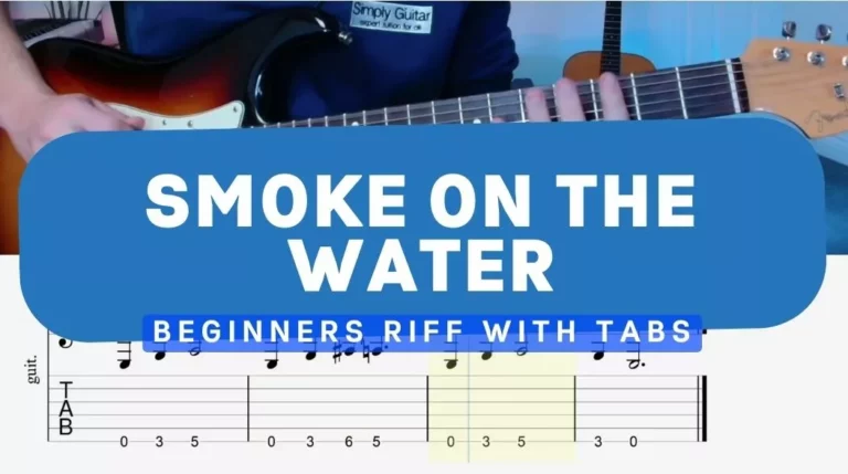 Smoke on the water beginner