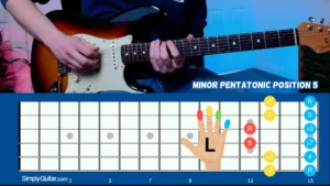 Minor Pentatonic Position 5