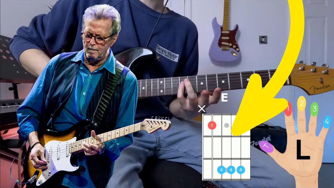 Master your A Shape Chords | Cocaine Lesson